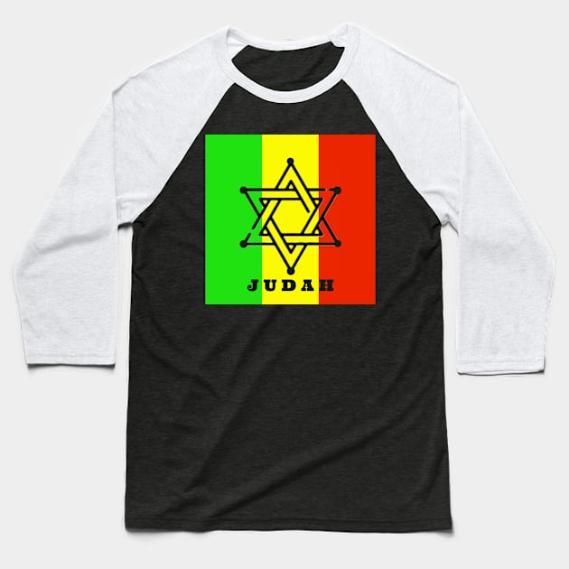 Tribe of Judah Baseball T-Shirt by Rockers Media